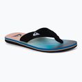 Infradito Quiksilver Molokai Layback da uomo blu/blu/arancio