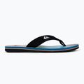 Infradito Quiksilver Molokai Layback da uomo blu/blu/arancio 2