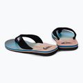 Infradito Quiksilver Molokai Layback da uomo blu/blu/arancio 3
