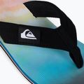 Infradito Quiksilver Molokai Layback da uomo blu/blu/arancio 7