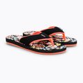 Infradito donna ROXY Coastin Print stampa nera 5