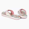 ROXY infradito donna Coastin Print bianco/rosa 3