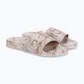 Infradito ROXY Slippy Printed bianco/tan da donna 5