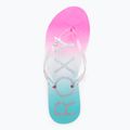 ROXY Viva Jelly infradito da donna bianco/rosa/turchese 6