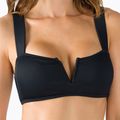 ROXY Love The Coco V - top del costume da bagno antracite 4