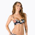 ROXY Beach Classics Top del costume a fascia sagomato antracite/island vibes