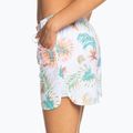 Pantaloncini da bagno donna ROXY Into the Sun 5" bianco/lilla brillante 9