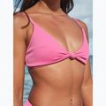 ROXY Love The Surf Knot top del costume da bagno rosa guava 7