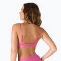 ROXY Love The Surf Knot top del costume da bagno rosa guava 3