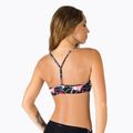 ROXY Active Bralette top costume da bagno antracite/floreale 3