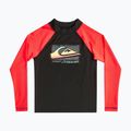 Camicia da bagno Quiksilver Next Gen per bambini, color corallo acceso