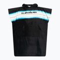 Quiksilver bambino poncho Hoody Asciugamano nero/blu