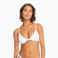 ROXY Love The Surf Knot top costume da bagno bianco brillante 4