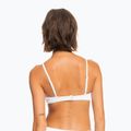 ROXY Love The Surf Knot top costume da bagno bianco brillante 6