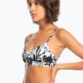 ROXY Love The Cross Step costume da bagno top antracite surf trippin bico s 5