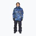 DC Propaganda giacca da snowboard angolata tie dye da uomo blu royal 2