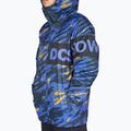 DC Propaganda giacca da snowboard angolata tie dye da uomo blu royal 5