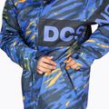 DC Propaganda giacca da snowboard angolata tie dye da uomo blu royal 6