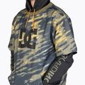 Felpa da snowboard DC Dryden angolata tie dye verde edera da uomo 5