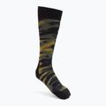 Calze da snowboard DC Sanctioned angolate tie dye da uomo verde edera
