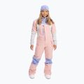 Pantaloni da snowboard donna ROXY Chloe Kim Bib mellow rose