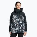 Giacca da snowboard donna ROXY Jetty Block true black flowers