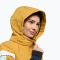 Tuta da snowboard donna ROXY Peak Chic miele 5