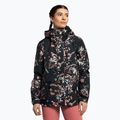 Giacca da snowboard donna ROXY Jetty true black tropical cyanotype