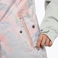 Giacca da snowboard donna ROXY Jetty Block grigio marmo viola 9