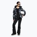 Giacca da snowboard donna ROXY Jet Ski Premium true black future flower 2