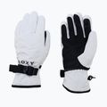 Guanti da snowboard da donna ROXY Jetty Solid bianco brillante