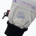 Guanti da snowboard da donna ROXY Chloe Kim grigio marmo viola 4