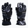 Guanti da snowboard da donna ROXY Jetty true black future flower 3