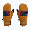 Guanti da snowboard Quiksilver Squad Mitt marrone olivastro 3