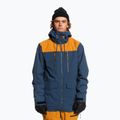 Quiksilver Fairbanks giacca da snowboard da uomo blu insignia