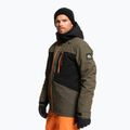 Giacca da snowboard Quiksilver Dawson grape leaf da uomo 2