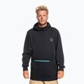 Felpa con cappuccio Quiksilver Big Logo Tech da uomo, nero