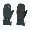 Guanto da snowboard Quiksilver Mission Mitt da uomo nero vero