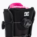Scarponi da snowboard da donna DC Lotus nero/nero/bianco 6
