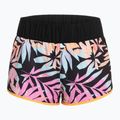 Pantaloncini da bagno donna ROXY Active antracite zebra jungle