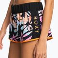 Pantaloncini da bagno donna ROXY Active antracite zebra jungle 5