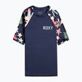 Maglietta da bagno ROXY Printed Sleeves mood indigo alma per bambini