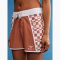 Pantaloncini da bagno da donna ROXY Scatola di fiori di sughero stampata da 5 pollici 8
