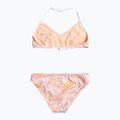 ROXY Joyful Ride Set reggiseno a triangolo lino ibisco calore costume da bagno due pezzi per bambini 5