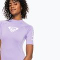 Maglietta da nuoto donna ROXY Whole Hearted rosa viola 5