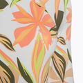 Costume da bagno intero donna ROXY Print Mix Solid bianco brillante sottilmente salato piatto 3