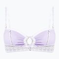 ROXY Check It Top a fascia per costumi da bagno rosa viola 2