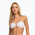 ROXY Check It Top a fascia per costumi da bagno rosa viola 4