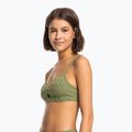 ROXY Current Coolness Bralette top da bagno verde loden 5