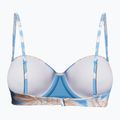 ROXY Love The Beach Vibe - Top da bagno azzurro con palme e isole 2